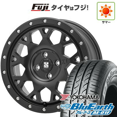 【新品 軽自動車】ソリオ ハスラー 夏タイヤ ホイール4本セット 165/70R14 ヨコハマ ブルーアース AE-01F MLJ エクストリームJ XJ04 14インチ(送料無料) サマータイヤ