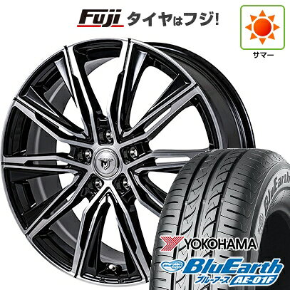【新品国産車用5穴114.3】 夏タイヤ ホイール4本セット 205/60R16 ヨコハマ ブルーアース AE-01F モンツァ JPスタイル MJ-X 6.5J 16インチ(送料無料)