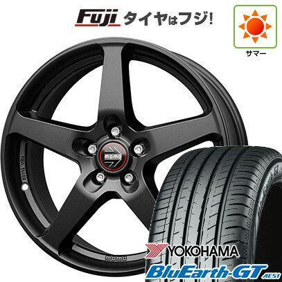 【新品国産車用5穴114.3】 夏タイヤ ホイール4本セット 205/60R16 ヨコハマ ブルーアース GT AE51 モモ ファイブ 16インチ(送料無料)