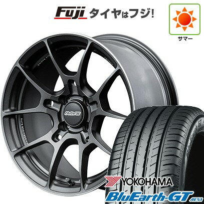 【新品国産車用4穴100】 夏タイヤ ホイール4本セット 195/45R16 ヨコハマ ブルーアース GT AE51 RAYS レイズ ボルクレーシング G025 16インチ(送料無料)