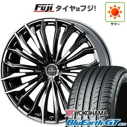 【新品国産車用5穴114.3】 夏タイヤ ホイール4本セット 245/35R19 ヨコハマ ブルーアース GT AE51 WEDS ウェッズ クレンツェ フェルゼン 358EVO 19インチ(送料無料)
