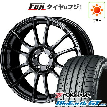 【新品国産車用5穴100】 夏タイヤ ホイール4本セット 215/40R18 ヨコハマ ブルーアース GT AE51 SSR GT GTX04 18インチ(送料無料)