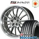 【新品国産5穴114.3車】 夏タイヤ ホイール4本セット 215/60R17 ヨコハマ ブルーアース XT AE61 トピー ドルフレン ヒューバー 17インチ(送料無料) サマータイヤ(2)
