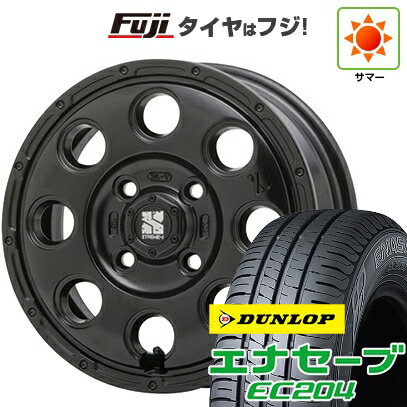 【新品 軽自動車】 夏タイヤ ホイール4本セット 145/80R13 ダンロップ エナセーブ EC204 MLJ エクストリームJ KK03 13インチ(送料無料) サマータイヤ