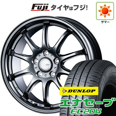 【新品】シエンタ 2022- 夏タイヤ ホイール4本セット 185/65R15 ダンロップ エナセーブ EC204 インターミラノ クレール ZT10 15インチ(送料無料) サマータイヤ