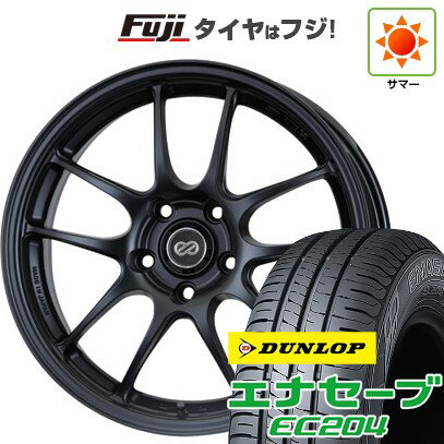 【新品国産車用5穴100】 夏タイヤ ホイール4本セット 215/45R17 ダンロップ エナセーブ EC204 ENKEI エンケイ PF01 17インチ(送料無料)