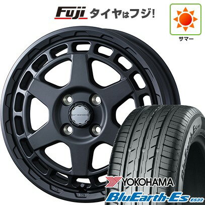 【新品 軽自動車】エブリイワゴン 夏タイヤ ホイール4本セット 165/50R15 ヨコハマ ブルーアース ES32 WEDS ウェッズアドベンチャー マッドヴァンス X タイプS 15インチ(送料無料) サマータイヤ