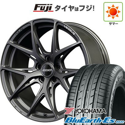 【新品国産車用5穴114.3】 夏タイヤ ホイール4本セット 245/40R19 ヨコハマ ブルーアース ES32 RAYS レイズ ベルサス VV21S 19インチ(送料無料)
