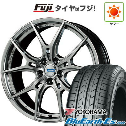 【新品国産車用5穴100】 夏タイヤ ホイール4本セット 215/40R18 ヨコハマ ブルーアース ES32 RAYS レイズ グラムライツ 57FXZ LIMITED EDITION 18インチ(送料無料)