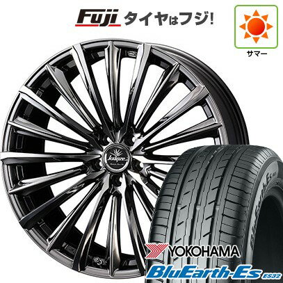 【新品国産車用5穴100】 夏タイヤ ホイール4本セット 215/40R18 ヨコハマ ブルーアース ES32 WEDS ウェッズ クレンツェ ヴィルハーム 225EVO 18インチ(送料無料)