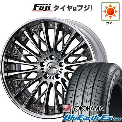 【新品国産車用5穴114.3】 夏タイヤ ホイール4本セット 245/40R19 ヨコハマ ブルーアース ES32 WEDS ウェッズ クレンツェ シュリット 19インチ(送料無料)