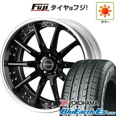 【新品国産車用5穴114.3】 夏タイヤ ホイール4本セット 225/50R18 ヨコハマ ブルーアース ES32 WEDS ウェッズ マーベリック 1410S 18インチ(送料無料)