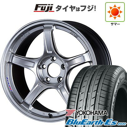 【新品国産車用5穴100】 夏タイヤ ホイール4本セット 215/40R18 ヨコハマ ブルーアース ES32 SSR GT GTX03 18インチ(送料無料)