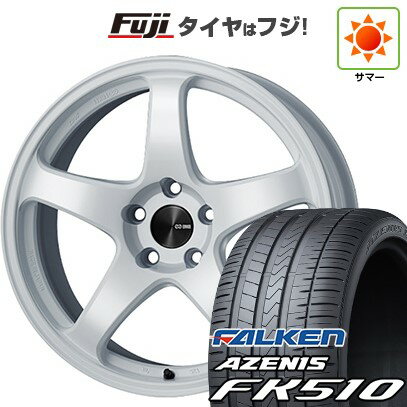【新品国産車用5穴100】 夏タイヤ ホイール4本セット 215/35R19 ファルケン アゼニス FK510 ENKEI エンケイ PF05 19インチ(送料無料)