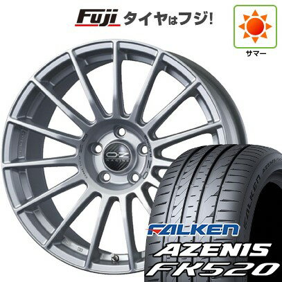 【新品】ヤリスクロス 夏タイヤ ホイール4本セット 215/50R18 ファルケン アゼニス FK520L OZ スーパーツーリズモ LM 18インチ(送料無料)