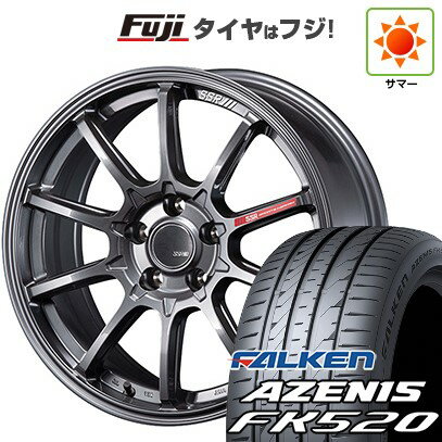 【新品国産車用5穴114.3】 夏タイヤ ホイール4本セット 225/45R18 ファルケン アゼニス FK520L SSR GT GTV05 18インチ(送料無料)