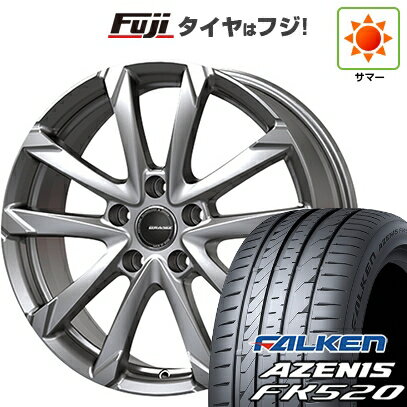 【新品国産車用5穴114.3】 夏タイヤ ホイール4本セット 225/50R18 ファルケン アゼニス FK520L コーセイ クレイシズ GC36F 18インチ(送料無料)