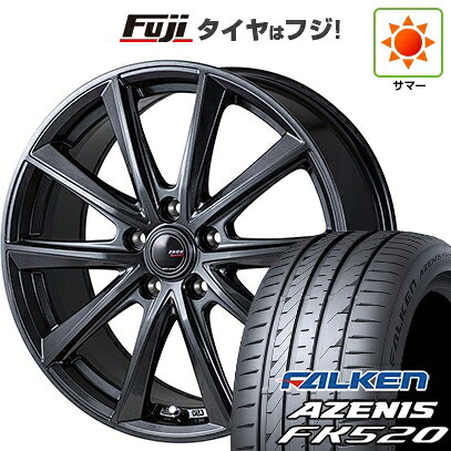 【新品国産車用5穴114.3】 夏タイヤ ホイール4本セット 215/50R18 ファルケン アゼニス FK520L モンツァ ZACK Sport-FT 7.5J 18インチ(送料無料)