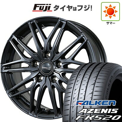 乐天商城 - 【新品国産車用5穴114.3】 夏タイヤ ホイール4本セット 225/50R18 ファルケン アゼニス FK520L トピー シビラ NEXT W45 7.5J 18インチ(送料無料)