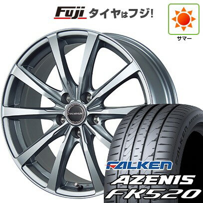 【新品国産車用5穴114.3】 夏タイヤ ホイール4本セット 225/45R19 ファルケン アゼニス FK520L ブリヂストン バルミナ LS10 19インチ(送料無料)