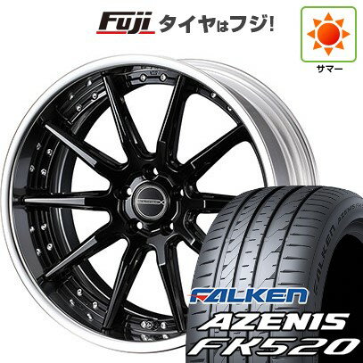 【新品国産車用5穴114.3】 夏タイヤ ホイール4本セット 225/40R19 ファルケン アゼニス FK520L WEDS ウェッズ マーベリック 1410S 19インチ(送料無料)