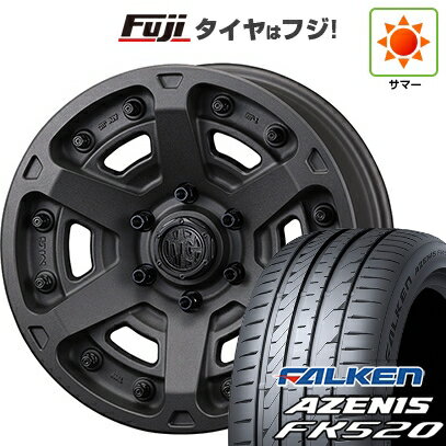 【新品国産車用5穴114.3】 夏タイヤ ホイール4本セット 225/50R18 ファルケン アゼニス FK520L クリムソン マーテルギア(MG) アーマーFF 18インチ(送料無料)