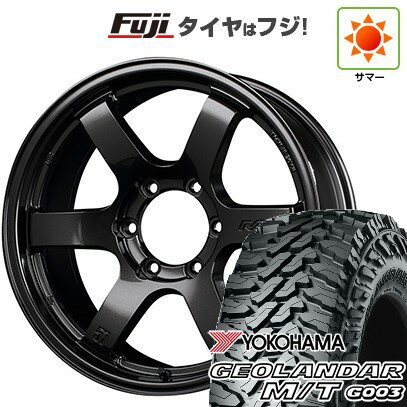 【新品国産車用6穴139.7】 夏タイヤ ホイール4本セット 285/70R17 ヨコハマ ジオランダー M/T G003 RAYS レイズ グラムライツ 57DR-X 8J 17インチ(送料無料)