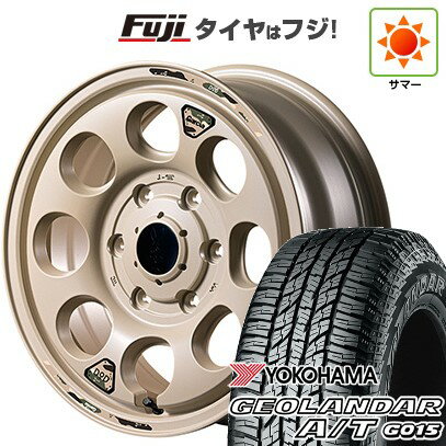 【新品】ハイエース200系 夏タイヤ ホイール4本セット 215/65R16 109/107S ヨコハマ ジオランダー A/T G015 WL/RBL MID WHEELS MID×DOD ウシャリン 16インチ(送料無料) サマータイヤ