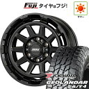 【新品国産6穴139.7車】 夏タイヤ ホイール4本セット 275/70R17 ヨコハマ ジオランダー A/T4 G018 OWL/RBL コーセイ ボトムガルシア ディグレ 17インチ(送料無料) サマータイヤ(2)