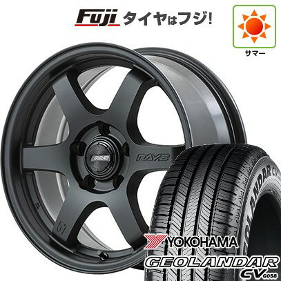 【新品国産車用5穴114.3】 夏タイヤ ホイール4本セット 215/70R16 ヨコハマ ジオランダー CV G058 RAYS レイズ グラムライツ 57DR-X2 16インチ(送料無料)