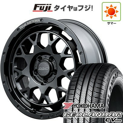 【新品国産車用5穴114.3】 夏タイヤ ホイール4本セット 235/70R16 ヨコハマ ジオランダー CV G058 RAYS レイズ デイトナ M9+ 16インチ(送料無料)