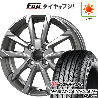 【新品国産車用5穴114.3】 夏タイヤ ホイール4本セット 215/50R18 ヨコハマ ジオランダー CV G058 コーセイ クレイシズ GC36F 18インチ(送料無料)