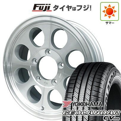 【新品】ジムニーシエラ/ジムニーノマド 夏タイヤ ホイール4本セット 225/70R16 ヨコハマ ジオランダー CV G058 WEDS ウェッズ ジムライン タイプ2 16インチ(送料無料) サマータイヤ