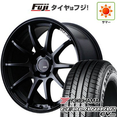 【新品国産車用5穴114.3】 夏タイヤ ホイール4本セット 215/50R18 ヨコハマ ジオランダー CV G058 SSR GT GTV02 18インチ(送料無料)