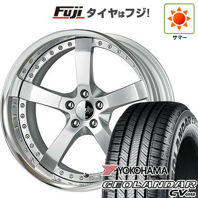 【新品国産車用5穴114.3】 夏タイヤ ホイール4本セット 235/55R20 ヨコハマ ジオランダー CV G058 WORK ワーク エクイップ E05 8.5J 20インチ(送料無料)