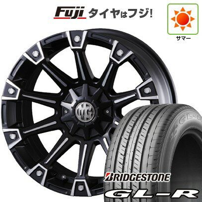 【新品】ハイエース200系 夏タイヤ ホイール4本セット 215/60R17 109/107R ブリヂストン GL-R クリムソン マーテルギア(MG) モンスター 17インチ(送料無料) サマータイヤ