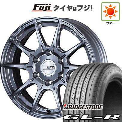 【新品】ハイエース200系 夏タイヤ ホイール4本セット 215/60R17 109/107R ブリヂストン GL-R SSR ディバイド X01H 6.5J 17インチ(送料無料)