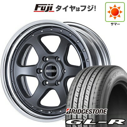 【新品】ハイエース200系 夏タイヤ ホイール4本セット 215/60R17 109/107R ブリヂストン GL-R エセックス EL-17 17インチ(送料無料)