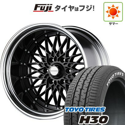 【新品】キャラバン 夏タイヤ ホイール4本セット 215/65R16 109/107R トーヨー H30 ファブレス ヴァローネ RM-6 2P 16インチ(送料無料) サマータイヤ