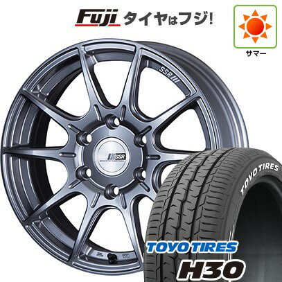 【新品】ハイエース200系 夏タイヤ ホイール4本セット 215/65R16 109/107R トーヨー H30 SSR ディバイド X01H 16インチ(送料無料)