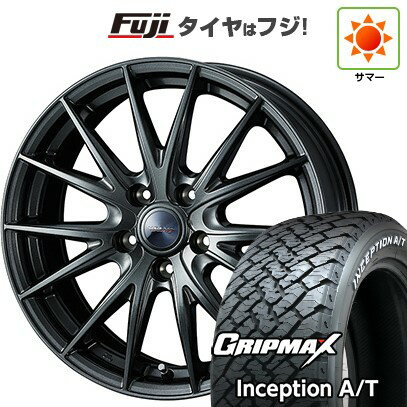 【新品国産5穴114.3車】 夏タイヤ ホイール4本セット 215/65R16 グリップマックス インセプション A/T RWL(限定) WEDS ウェッズ ヴェルバ スポルトII 16インチ(送料無料) サマータイヤ