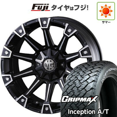 【新品】プラド 夏タイヤ ホイール4本セット 265/50R20 グリップマックス インセプション A/T RWL(限定) クリムソン マーテルギア(MG) モンスター 20インチ(送料無料) サマータイヤ