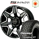 【新品国産6穴139.7車】 夏タイヤ ホイール4本セット 275/70R17 グリップマックス インセプション X/T RWL(限定) クライメイト スワット(マットブラックマシニング) 17インチ(送料無料) サマータイヤ(2)