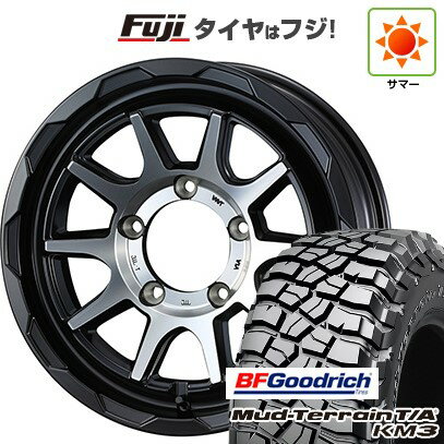 【新品】ジムニーシエラ/ジムニーノマド 夏タイヤ ホイール4本セット 235/75R15 BFグッドリッチ マッドテレーンT/A KM3 WEDS ウェッズアドベンチャー マッドヴァンス 06 15インチ(送料無料) サマータイヤ
