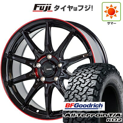 【新品国産車用5穴114.3】 夏タイヤ ホイール4本セット 235/60R18 BFグッドリッチ オールテレーンT/A KO2 RBL ホットスタッフ ジースピード P-05R 18インチ(送料無料)