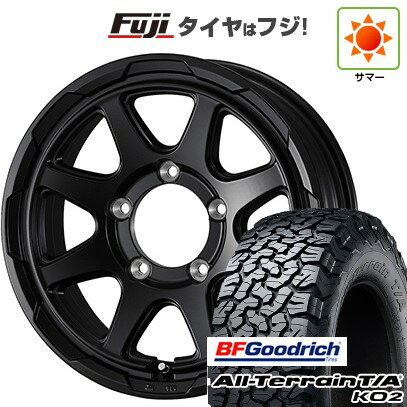 【新品】ジムニーシエラ/ジムニーノマド 夏タイヤ ホイール4本セット 30X9.5R15 BFグッドリッチ オールテレーンT/A KO2 RWL/RBL WEDS ウェッズアドベンチャー スタットベルク 6J 15インチ(送料無料)