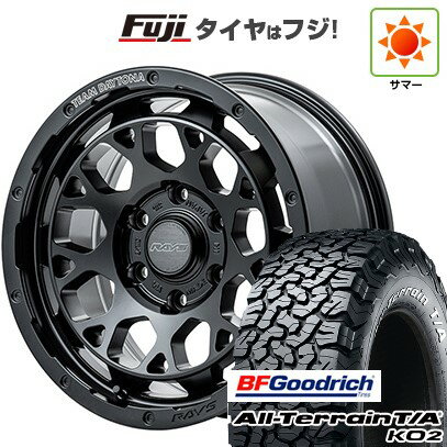 【新品国産6穴139.7車】 夏タイヤ ホイール4本セット 285/70R17 BFグッドリッチ オールテレーンT/A KO2 RWL/RBL(特価限定2023年製) RAYS レイズ デイトナ M9+ 17インチ(送料無料)