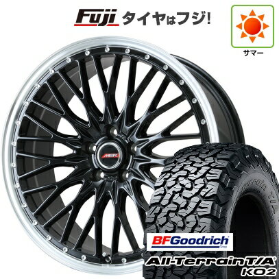【新品国産車用5穴114.3】 夏タイヤ ホイール4本セット 235/60R18 BFグッドリッチ オールテレーンT/A KO2 RBL プレミックス MER PROMESH グロスブラック/リムポリッシュ 18インチ(送料無料)