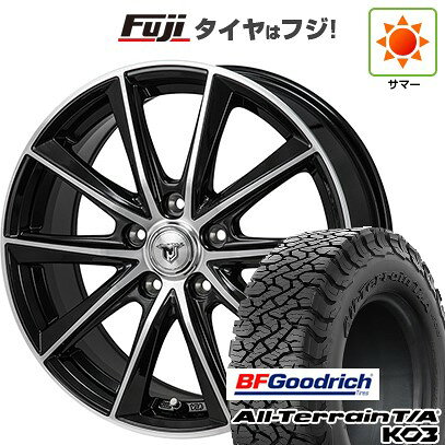 【新品国産車用5穴114.3】 夏タイヤ ホイール4本セット 215/65R16 BFグッドリッチ オールテレーンT/A KO3 RBL モンツァ JPスタイル MJ01 6.5J 16インチ(送料無料)