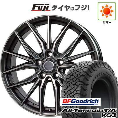 【新品国産車用5穴114.3】 夏タイヤ ホイール4本セット 225/65R17 BFグッドリッチ オールテレーンT/A KO3 RBL ホットスタッフ プレシャス アストM4 17インチ(送料無料)